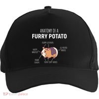 Anatomy Of A Furry Potato Guinea Pig Lover Five-Panel Snapback Cap thumb 0