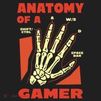 Anatomy Of A Gamer Halloween Beanie thumb 2
