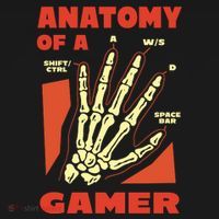 Anatomy Of A Gamer Halloween Women's Hoodie thumb 2