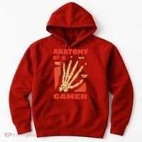 Anatomy Of A Gamer Halloween Hoodie thumb 0