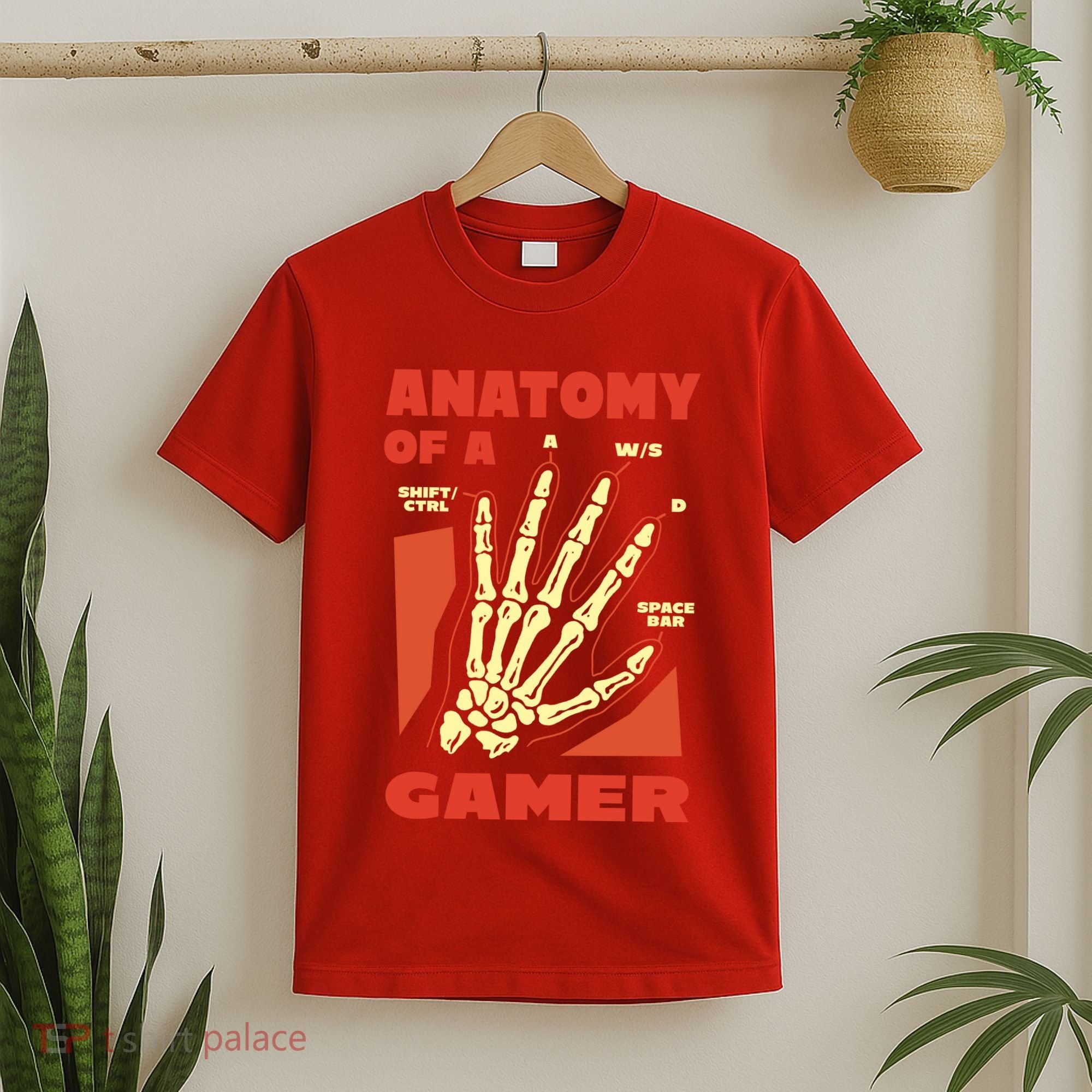 Anatomy Of A Gamer Halloween T-Shirt