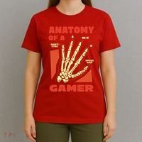 Anatomy Of A Gamer Halloween T-Shirt thumb 4