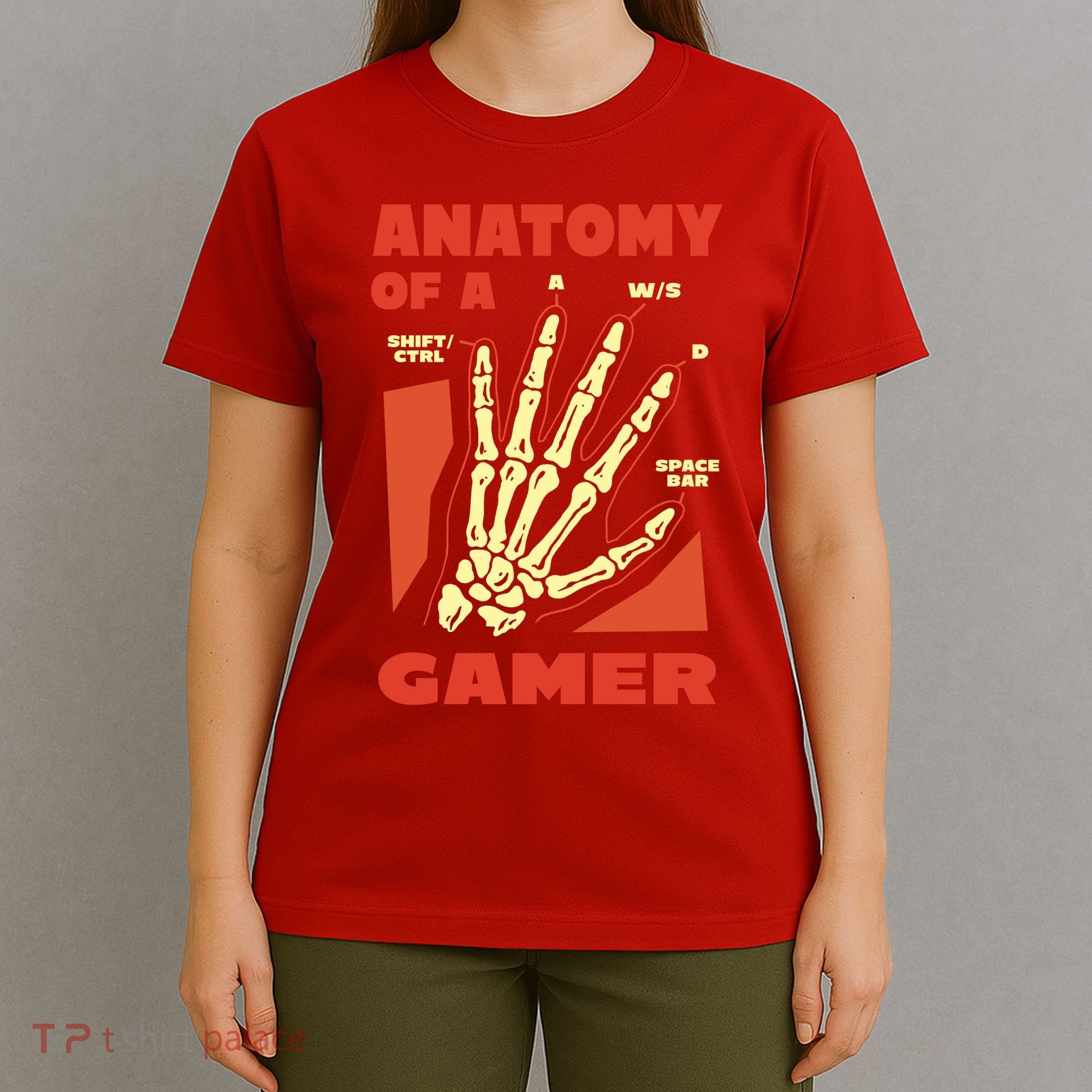 Anatomy Of A Gamer Halloween T-Shirt