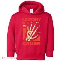 Anatomy Of A Gamer Halloween Toddler Hoodie thumb 0