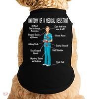 Anatomy Of A Medical Assistant Doggie Tank thumb 0