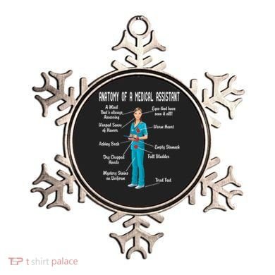 Anatomy Of A Medical Assistant Ornament