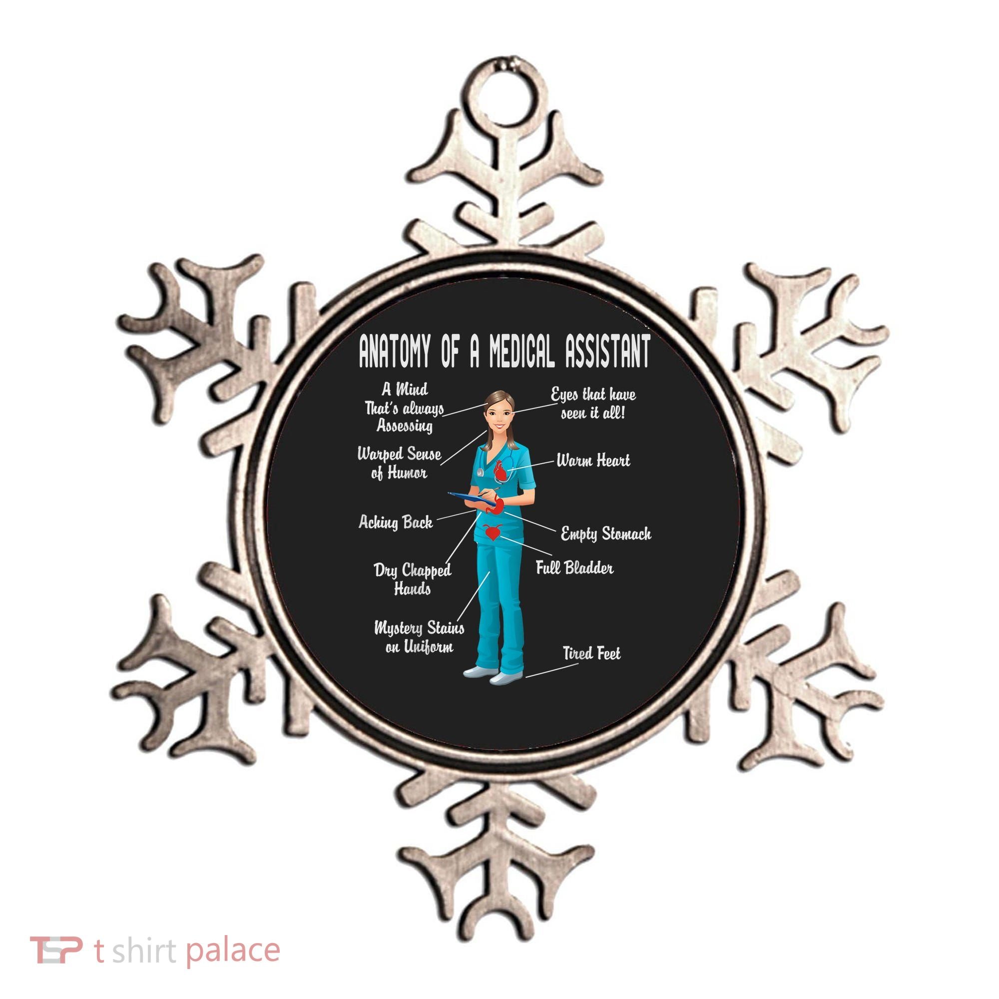 Anatomy Of A Medical Assistant Ornament