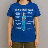 Anatomy Of A Medical Assistant T-Shirt thumb 4