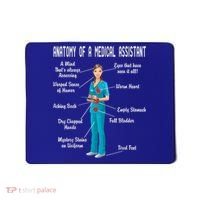 Anatomy Of A Medical Assistant Mousepad thumb 0