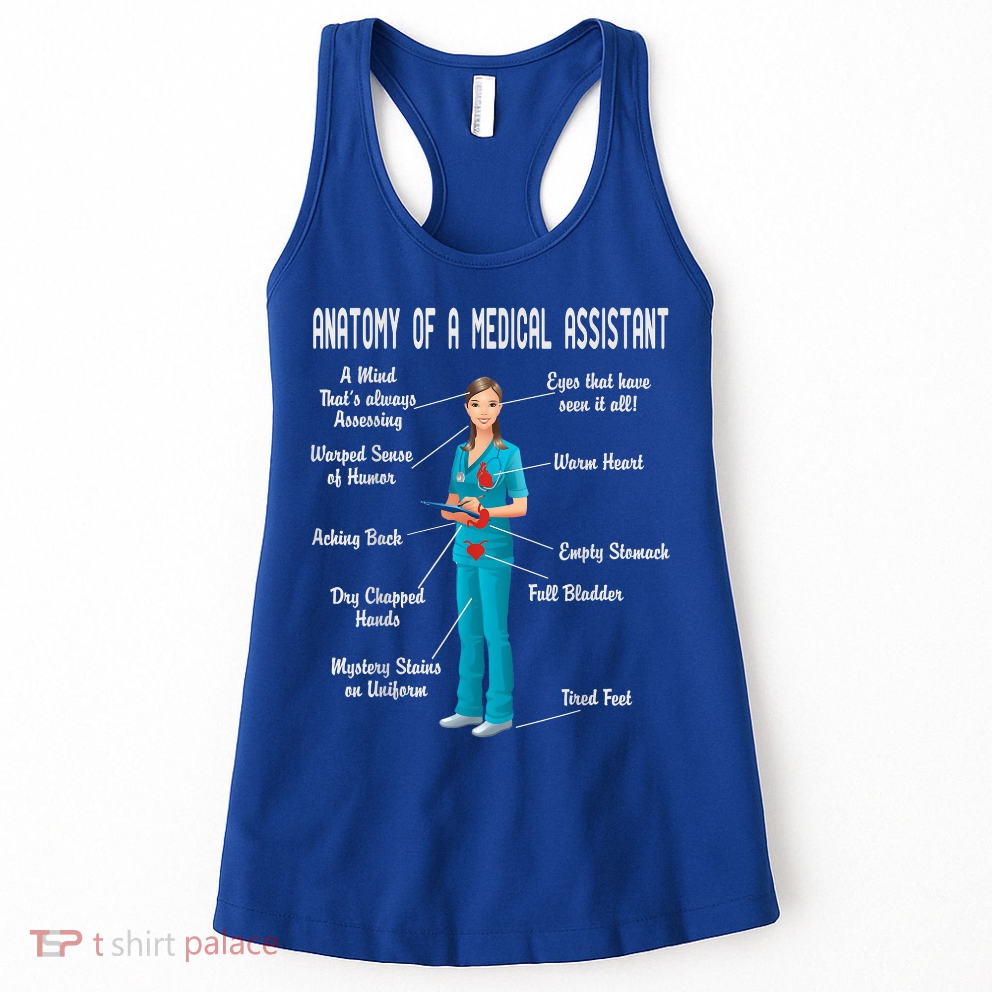 Anatomy Of A Medical Assistant Women's Tank Top