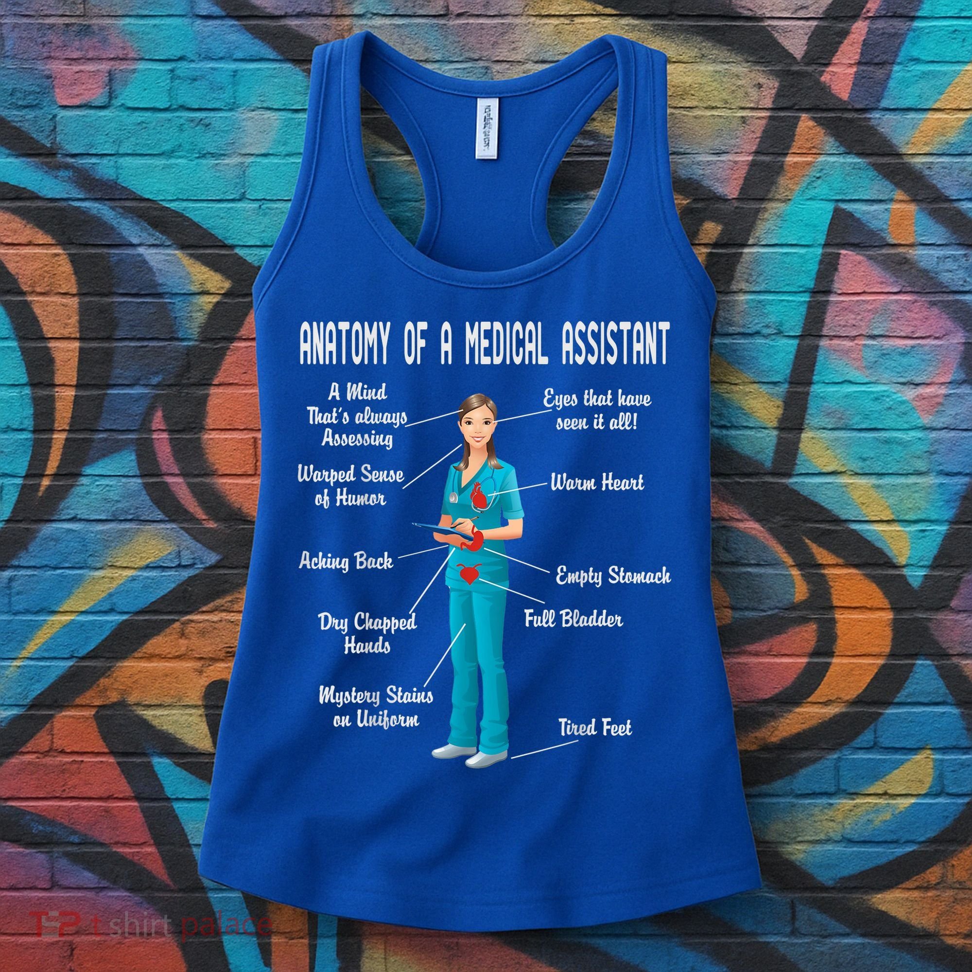 Anatomy Of A Medical Assistant Women's Tank Top