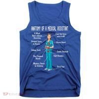 Anatomy Of A Medical Assistant Tank Top thumb 0