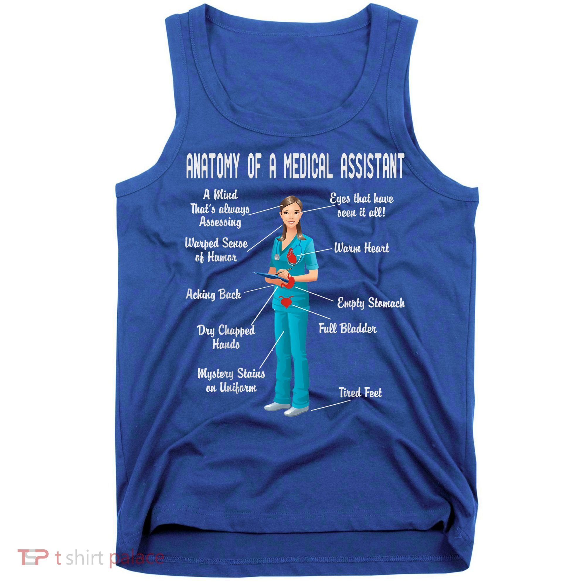 Anatomy Of A Medical Assistant Tank Top