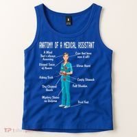 Anatomy Of A Medical Assistant Tank Top thumb 2