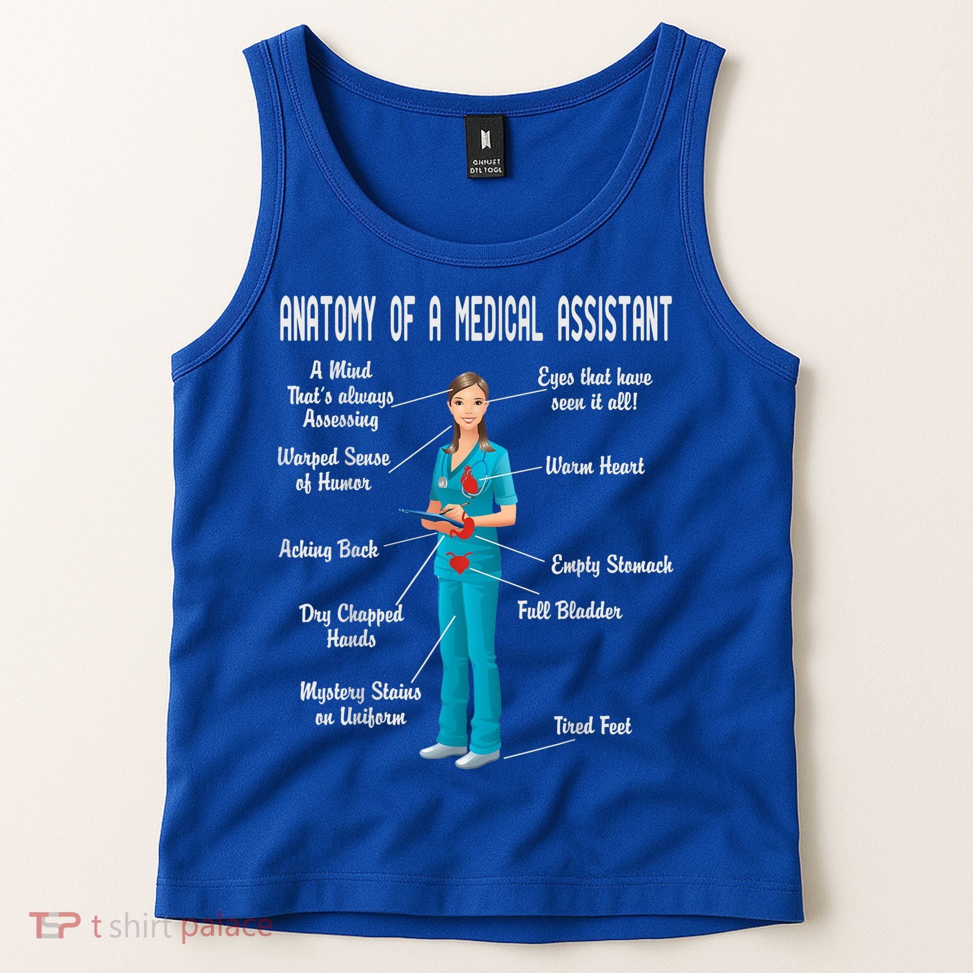 Anatomy Of A Medical Assistant Tank Top