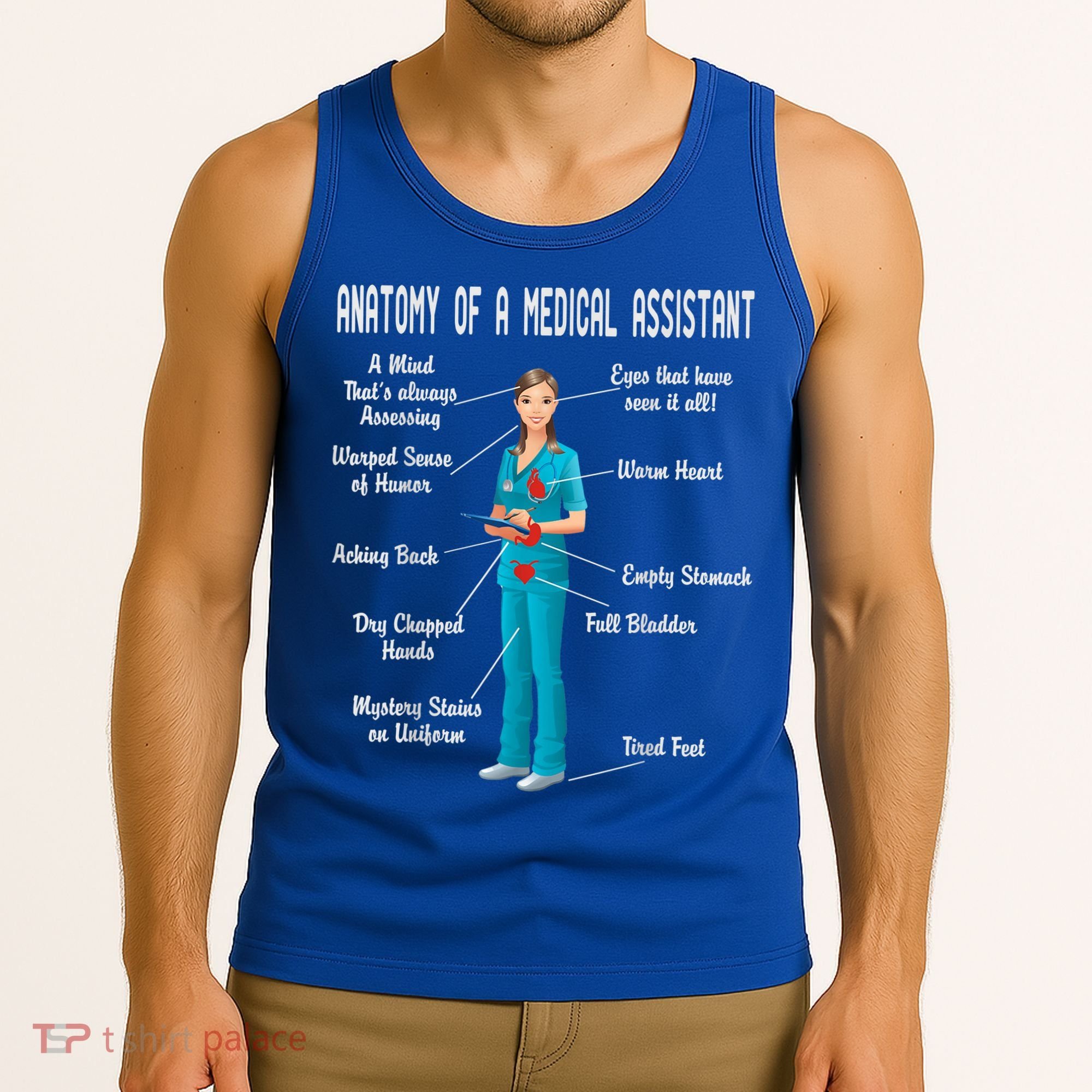 Anatomy Of A Medical Assistant Tank Top