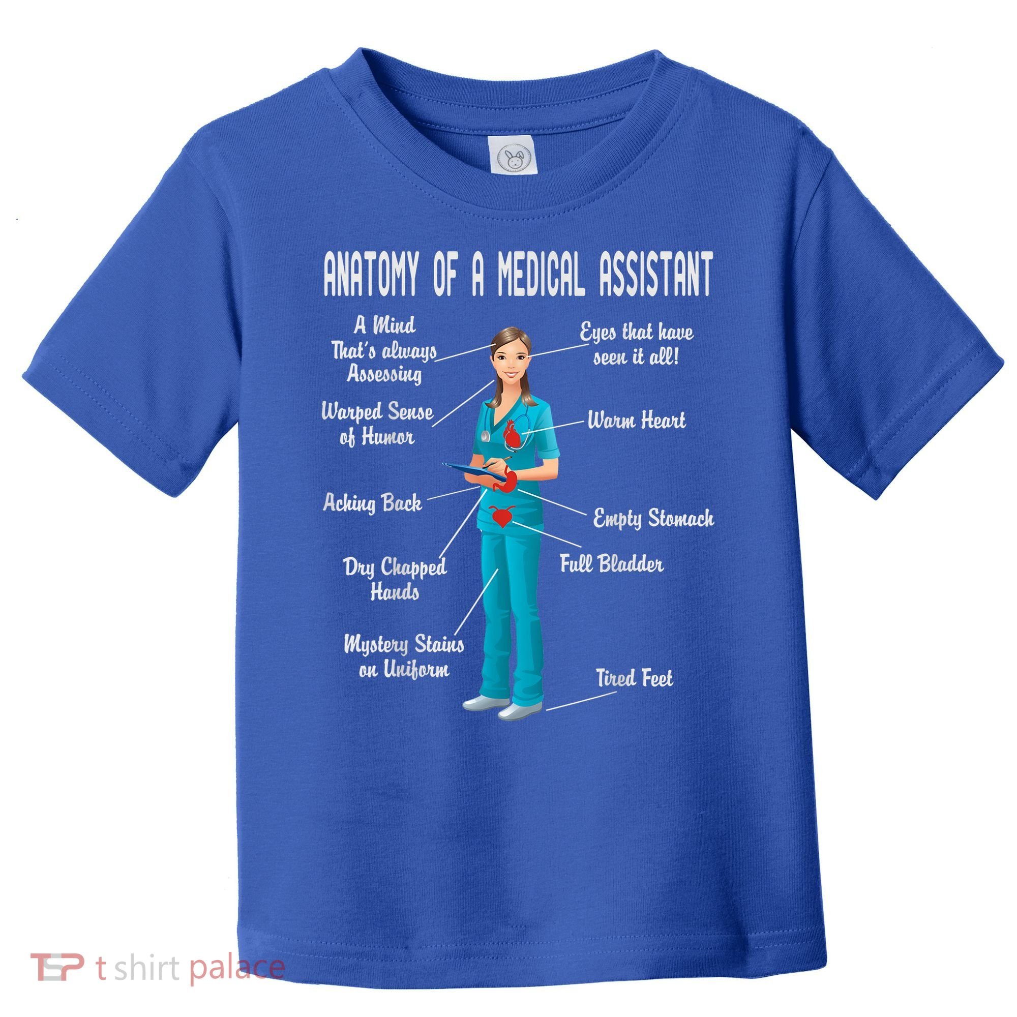 Anatomy Of A Medical Assistant Toddler T-Shirt