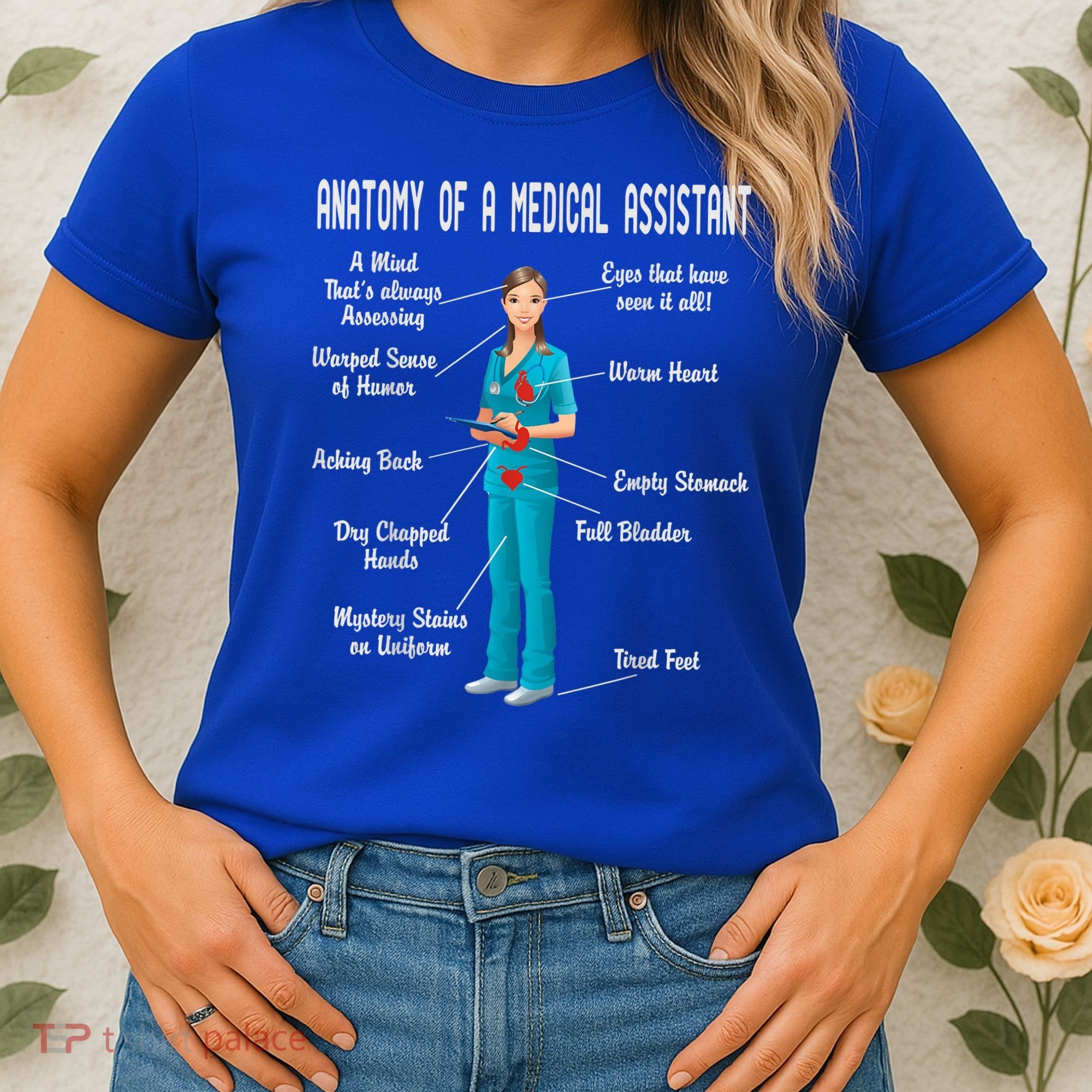 Anatomy Of A Medical Assistant Women's T-Shirt
