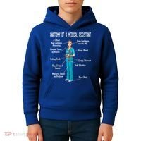 Anatomy Of A Medical Assistant Kids Hoodie thumb 4