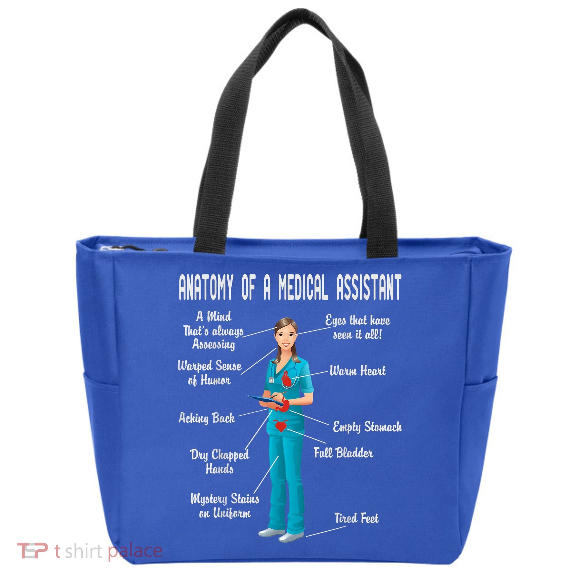 Anatomy Of A Medical Assistant Tote Bag