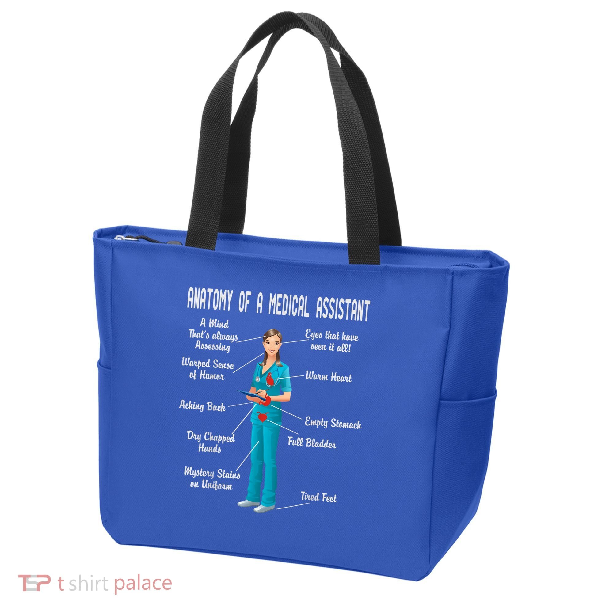 Anatomy Of A Medical Assistant Tote Bag