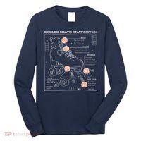 Anatomy Of A Roller Skate Long Sleeve Shirt thumb 0