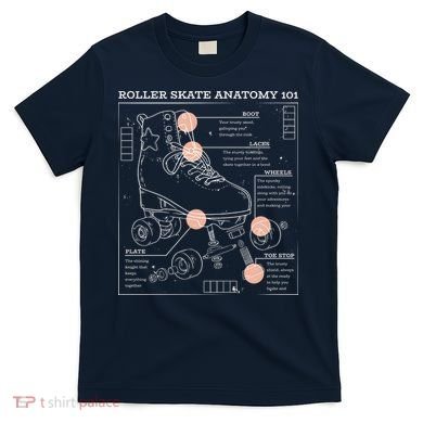 Anatomy Of A Roller Skate T-Shirt