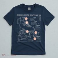 Anatomy Of A Roller Skate T-Shirt thumb 5