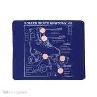 Anatomy Of A Roller Skate Mousepad thumb 0