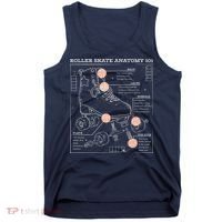 Anatomy Of A Roller Skate Tank Top thumb 0