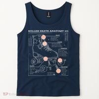 Anatomy Of A Roller Skate Tank Top thumb 2