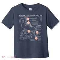 Anatomy Of A Roller Skate Toddler T-Shirt thumb 0