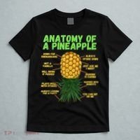 Anatomy Of A Pineapple Funny Upside Down Pineapple T-Shirt thumb 5