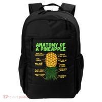 Anatomy Of A Pineapple Funny Upside Down Pineapple Backpack thumb 0