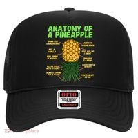 Anatomy Of A Pineapple Funny Upside Down Pineapple Hat thumb 0