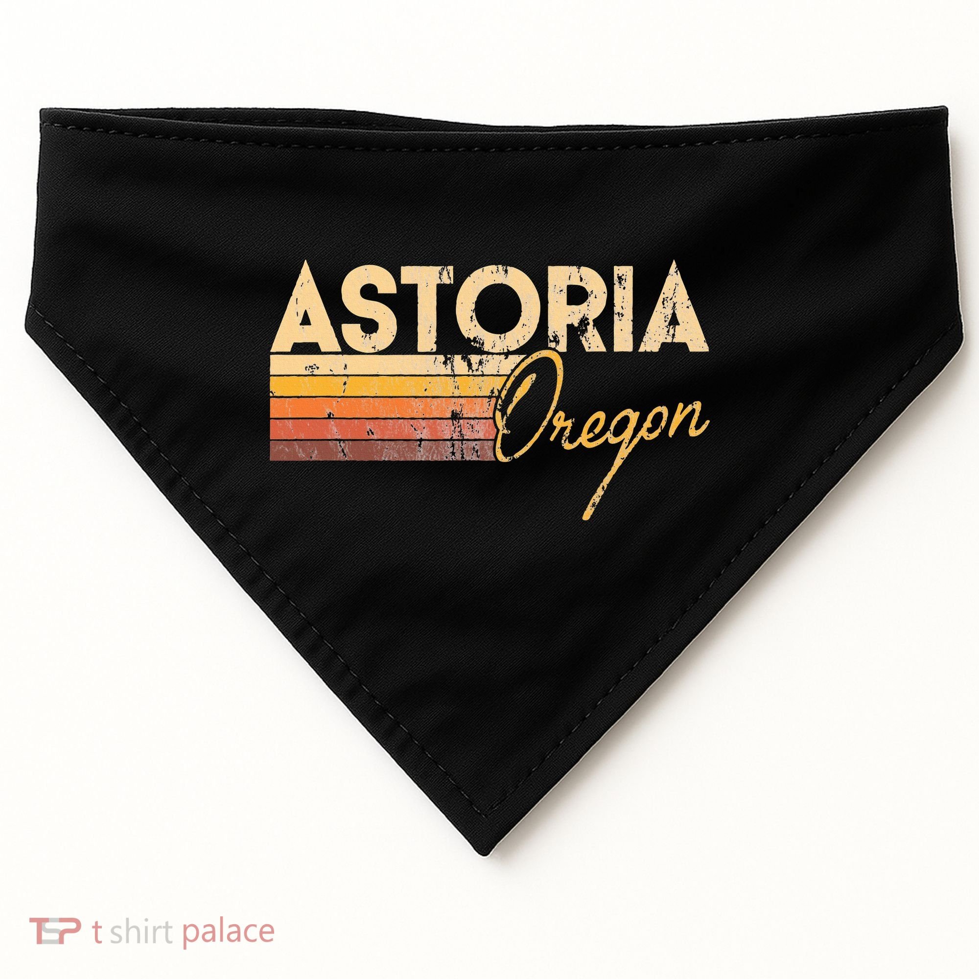 Astoria Oregon USA-Made Doggie Bandana