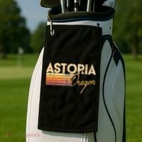 Astoria Oregon Golf Towel thumb 2