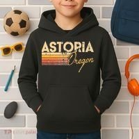 Astoria Oregon Kids Hoodie thumb 2