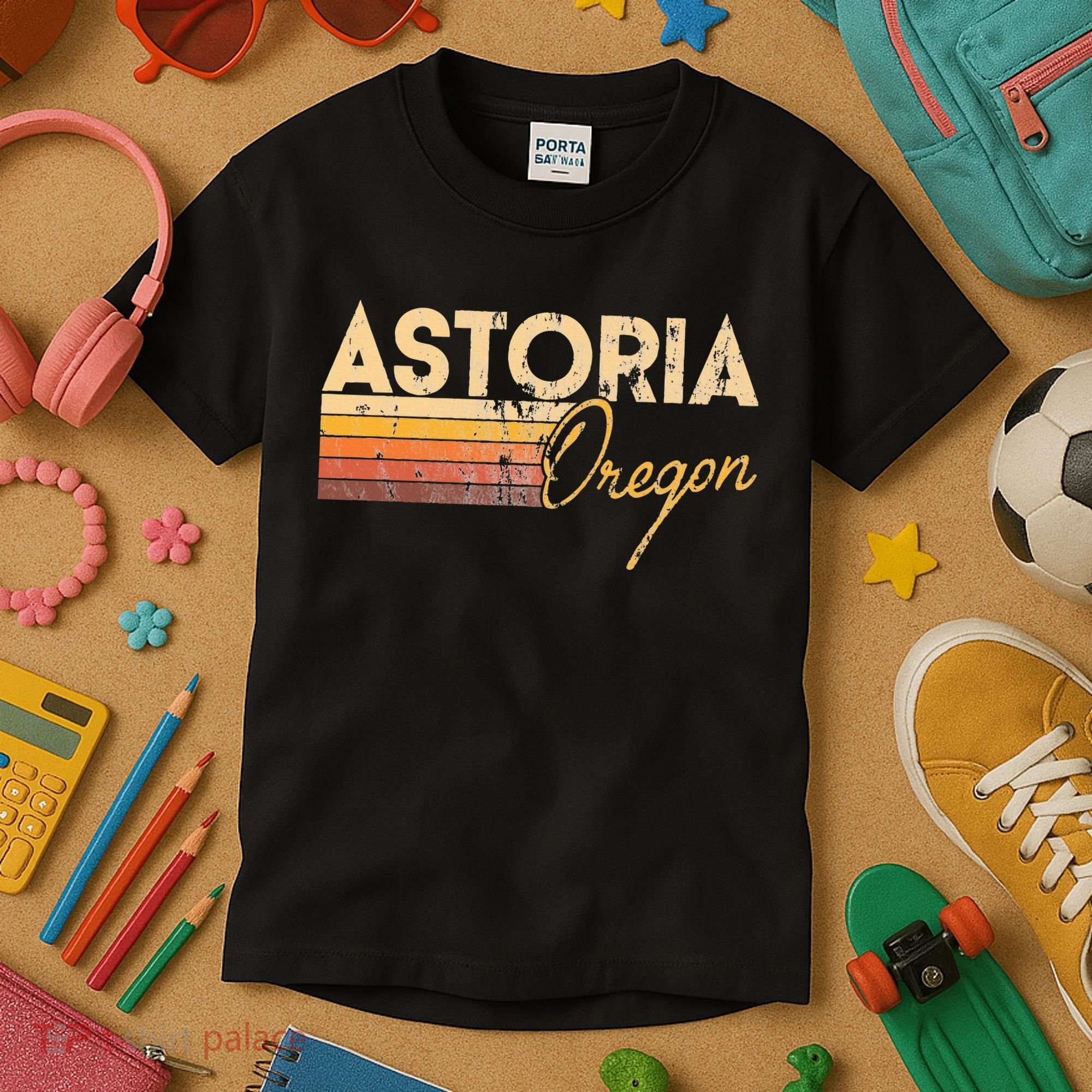 Astoria Oregon Kids T-Shirt