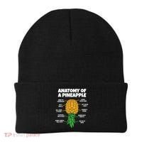 Anatomy Of A Pineapple Swinger Funny Upside Down Pineapple Beanie thumb 0