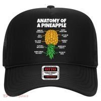 Anatomy Of A Pineapple Swinger Funny Upside Down Pineapple Hat thumb 0