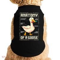 Anatomy Of A Goose Funny Goose Doggie Tank thumb 0