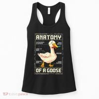 Anatomy Of A Goose Funny Goose Women's Tank Top thumb 0