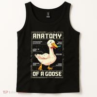 Anatomy Of A Goose Funny Goose Tank Top thumb 2