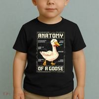 Anatomy Of A Goose Funny Goose Toddler T-Shirt thumb 2