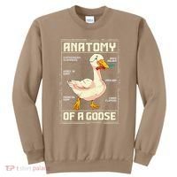 Anatomy Of A Goose Funny Goose Sweatshirt thumb 0