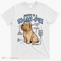 Anatomy Of A Sharpei Dog T-Shirt thumb 0