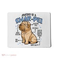 Anatomy Of A Sharpei Dog Mousepad thumb 0