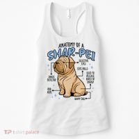 Anatomy Of A Sharpei Dog Women's Tank Top thumb 0