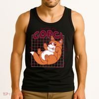 Anatomy Of A Corgi Dog Tank Top thumb 3